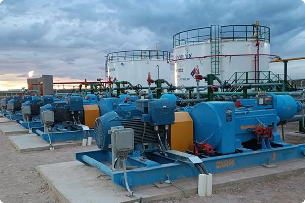 Puesta en marcha de Bombas SIAM J-300 para inyección de agua y transferencia de petróleo